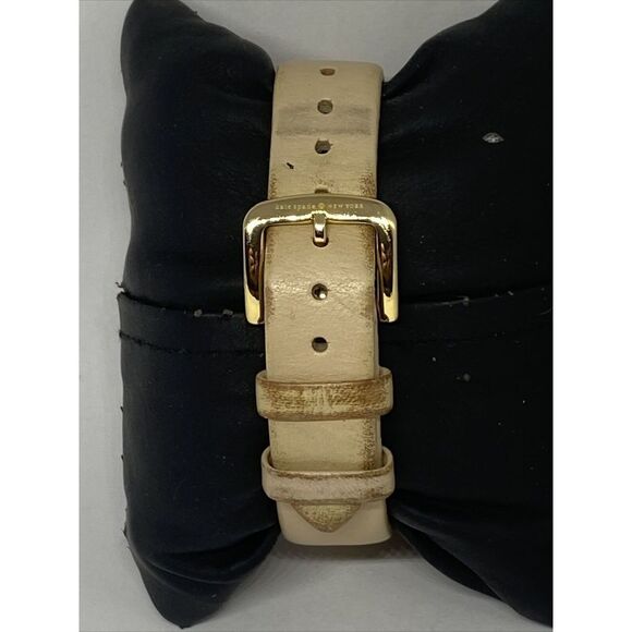 Kate Spade New York Metro 0073 Women Beige Leather Analog Dial Wrist Watch MP653 main image 7